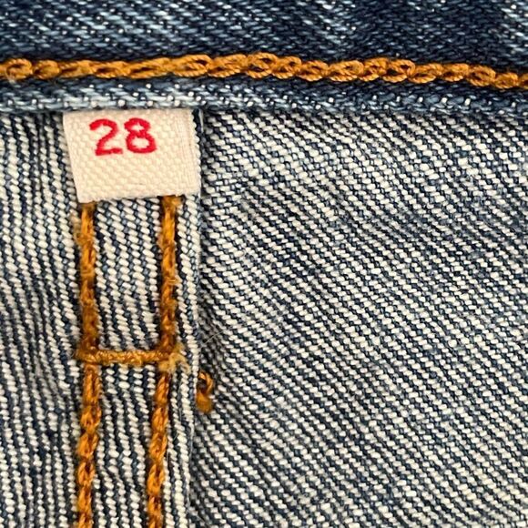 Levi’s White Oak Cone Denim Selvedge Jeans Size 28 - Picture 5 of 12